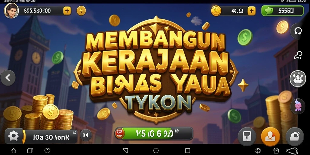 Tampilan gameplay Tycoon yang menarik dan interaktif.
