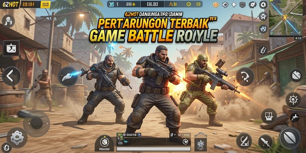 Tangkapan layar utama dari gameplay menegangkan 62HOT.