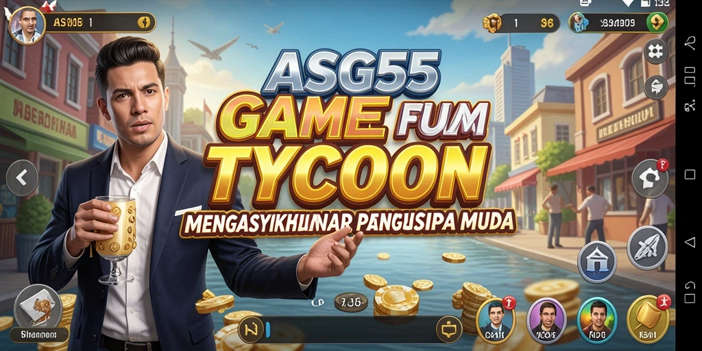 Tampilan gameplay ASG55 yang menarik dan penuh tantangan Tycoon.
