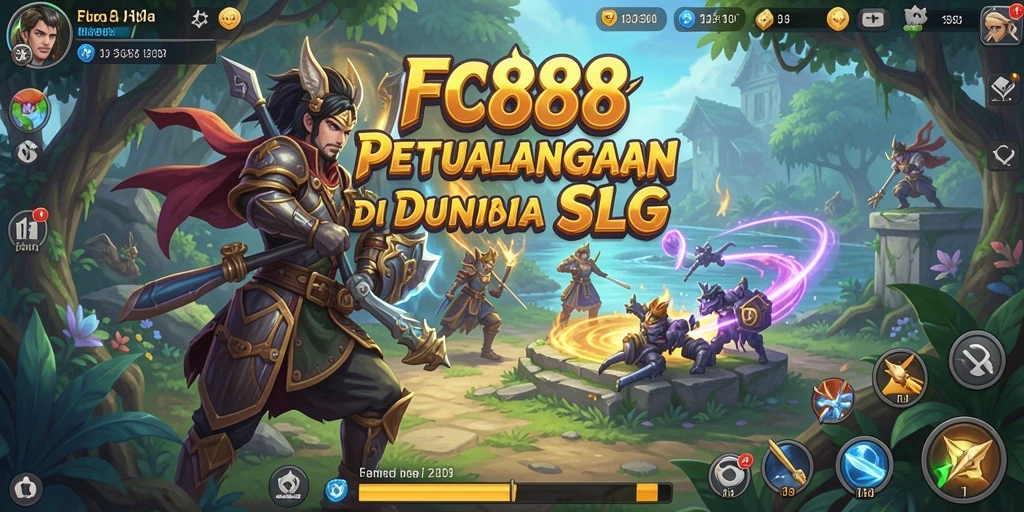 Tangkapan layar yang menampilkan pertempuran seru dalam FC888.