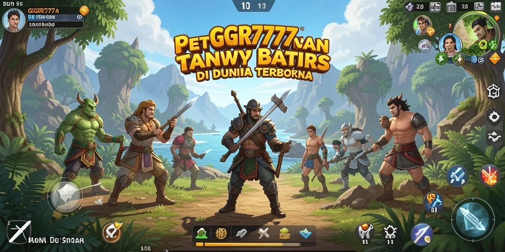 Tampilan gameplay Open World yang mengagumkan di GGR7777.