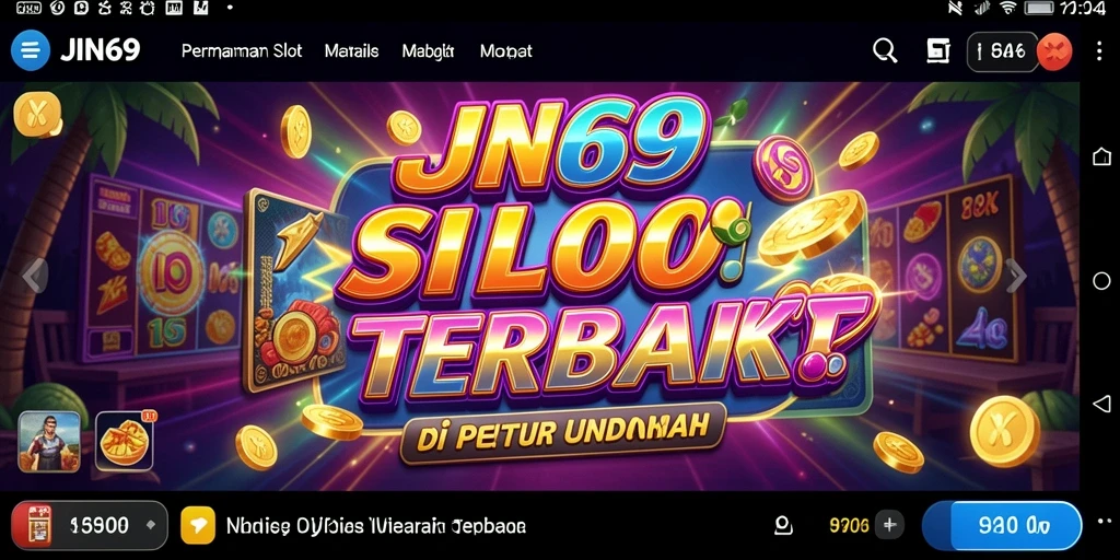 Screenshot JIN69 menunjukkan gameplay Slot yang seru dan interaktif.
