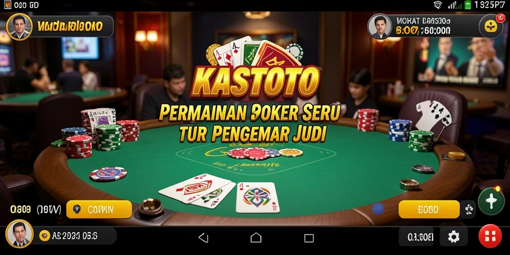 Tampilan gameplay seru di KASTOTO yang membuat ketagihan.