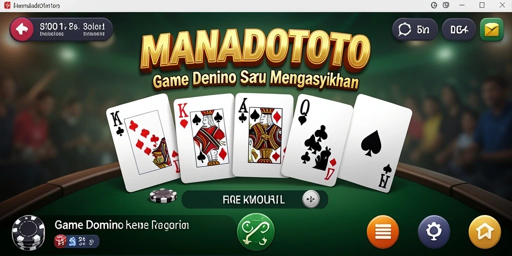 Tampilan menarik dari gameplay <strong>MANADOTOTO</strong> yang seru di ponsel.