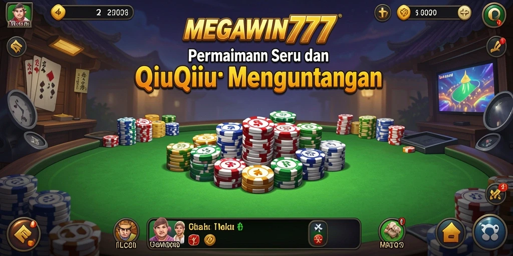 Tampilan gameplay QiuQiu yang menarik dan penuh strategi.
