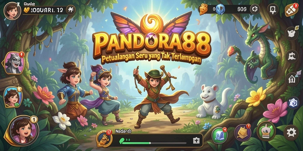 Screenshot dari gameplay PANDORA88 yang menampilkan aksi petualangan yang mendebarkan.