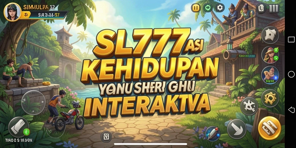 Tangkapan layar menunjukkan pemain menikmati pengalaman simulasi yang mendalam.