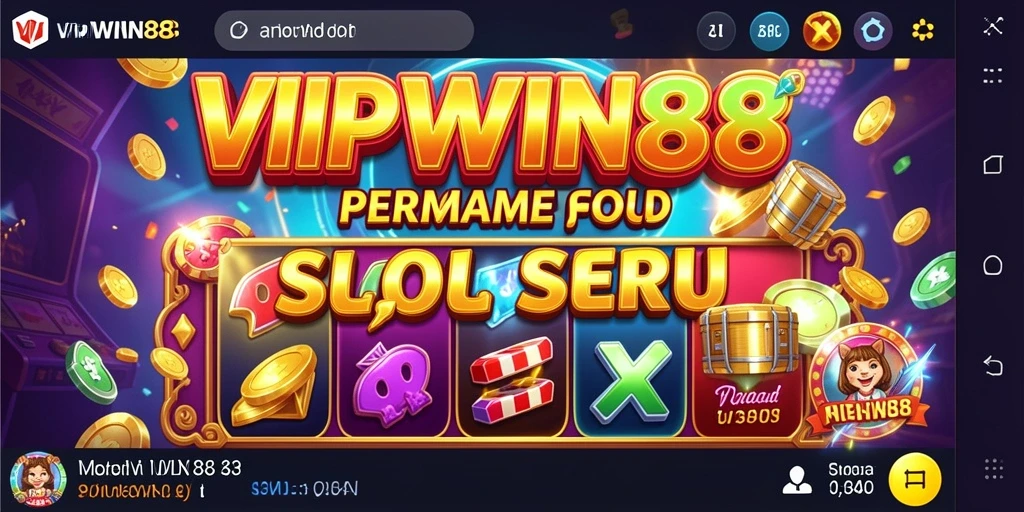 Screenshot VIPWIN88 menampilkan gameplay slot yang menakjubkan.