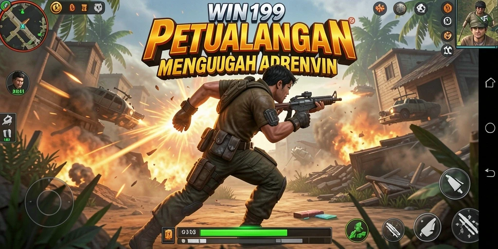 Tampilan gameplay seru dalam aksi di WIN199.