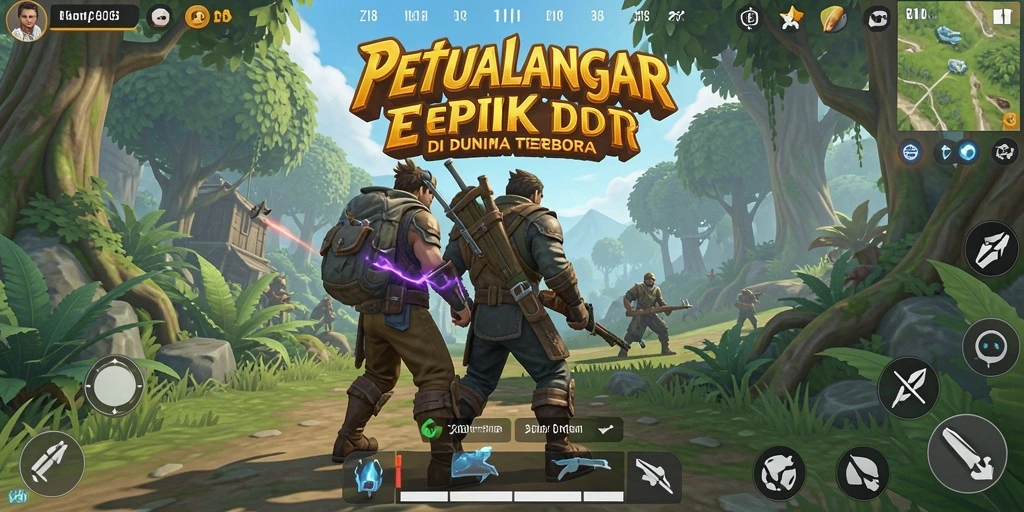 Gameplay Z18 yang menampilkan eksplorasi dunia terbuka yang dinamis.